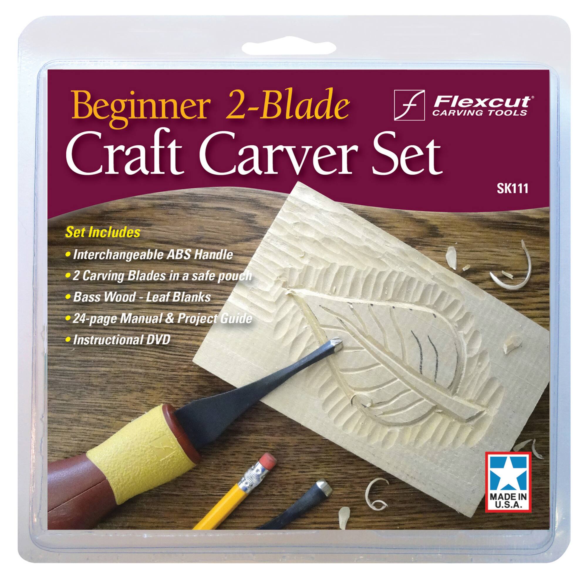 FlexCut® Beginner 2-Blade Craft Carver Set, 7ct.
